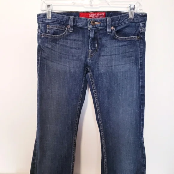 Guess Blue Foxy Flare Women's Jeans Size 27 - Picture 5 of 15